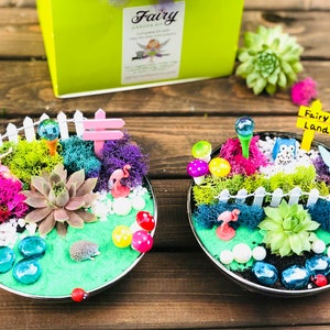 Miniature Craft Box, Art and Craft Gift, Teen Gift Box, Indoor kids activity, Rainbow Craft, Learn to plant