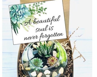 Sympathy Gift Set, Beautiful Soul is Never Forgotten Gift box, Grief Gift, Sorry for your Loss Care Package