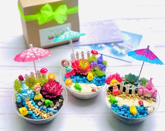 Princess Fairy Garden Kit: Birthday Party Craft Activity