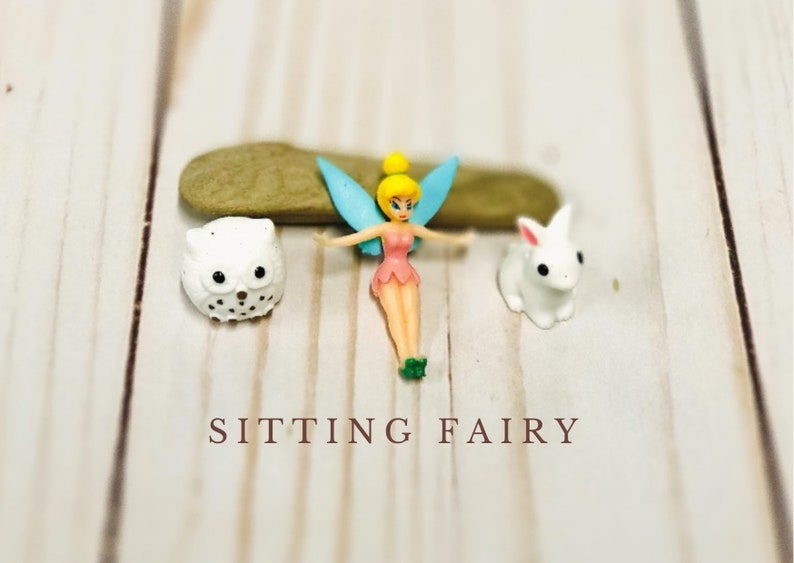 Fairy Garden Miniatures, Fairy Accessories, Miniature Unicorn toy, Miniature Mermaid toy, Grab Bag image 2