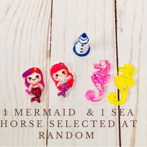 Fairy Garden Miniatures, Fairy Accessories, Miniature Unicorn toy, Miniature Mermaid toy, Grab Bag image 4