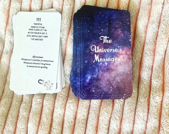 Los mensajes del universo: baraja de oráculo de 54 cartas