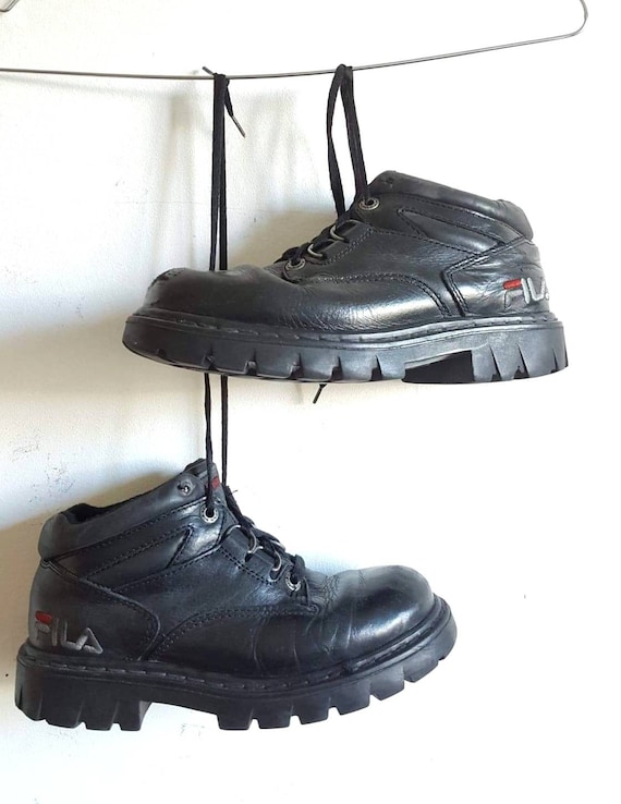fila leather boots