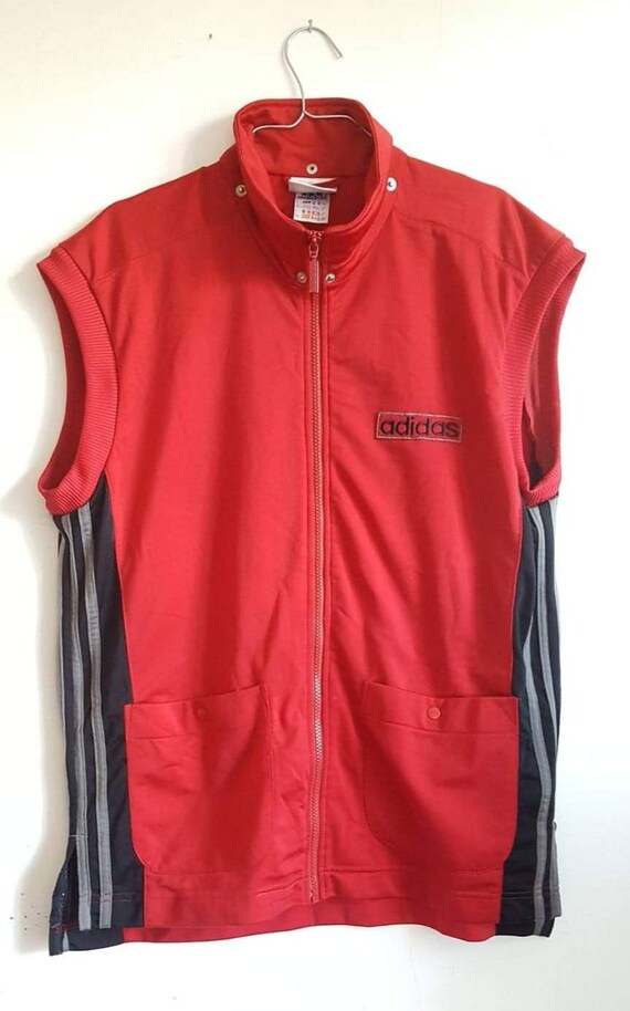 adidas sleeveless jacket