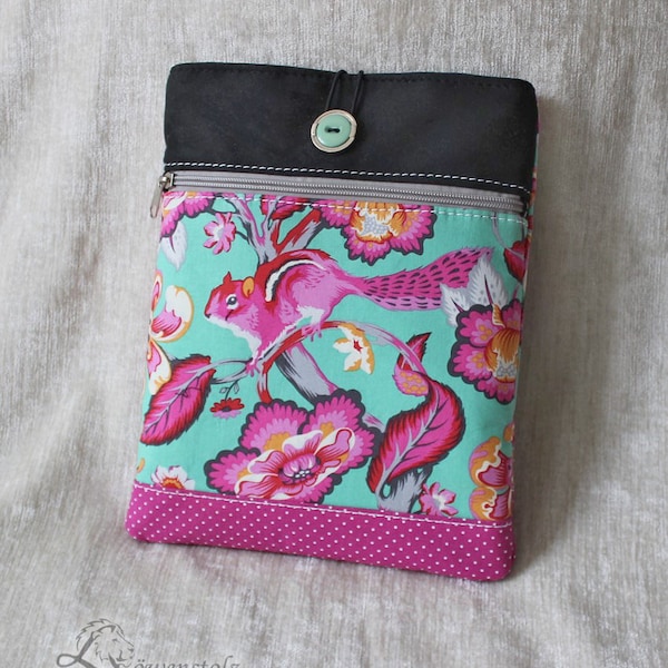 IPad Tasche, Tablet Tasche, PINK SQUIRREL