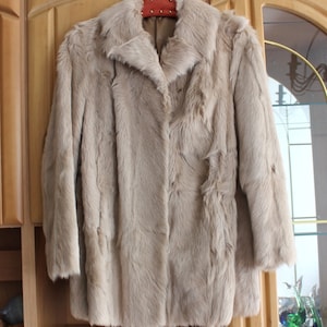 Goatskin jacket, vintage