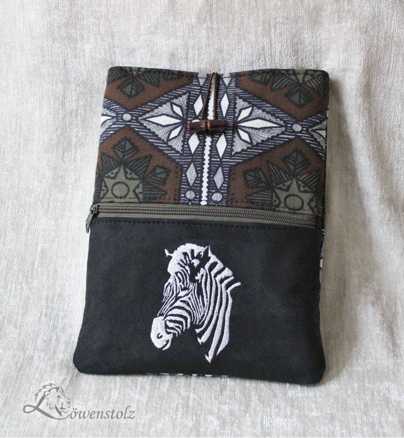 iPad case, tablet bag ZEBRA image 1