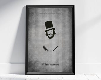 Wee Blue Coo – Stampa D’Arte ‘There Will Be Blood’ Daniel Plainview – 30x41 Cm (12x16″) Con Bordo Per Cornice – Illustrazione Di Wayne Maguire