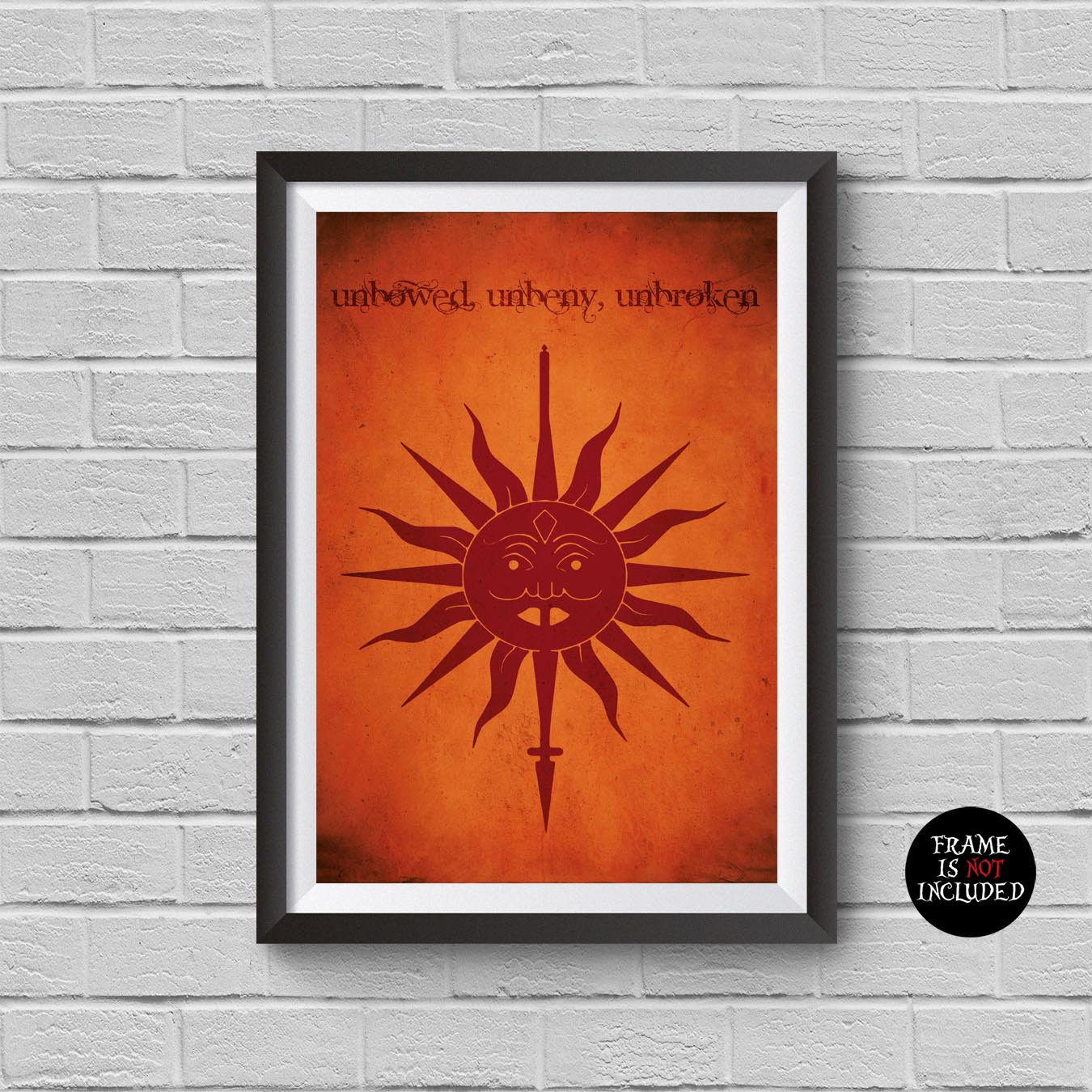 Game of Thrones House Symbols Minimalist Poster House Martell - Etsy Finland
