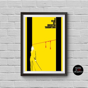 Death Proof Minimalist Poster A Quentin Tarantino Alternative Movie Print Kurt Russell Cult Film Home Decor Artwork Wall Hanging Gift Idea