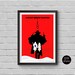 The Hateful Eight Minimalist Poster Quentin Tarantino Alternative Movie Print Home Decor Illustration Cinema Artwork Wall Hanging Cool Gift