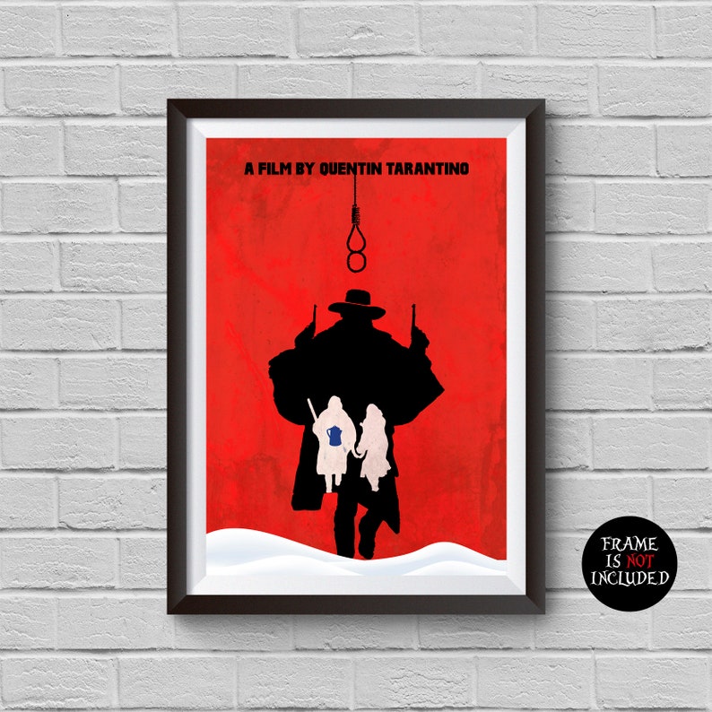 The Ful Eight Minimalist Poster Quentin Tarantino Image 0