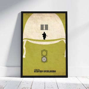 Saving Private Ryan Minimalist Poster A Steven Spielberg Alternative Movie Print Tom Hanks  Cult Classic captain&#39;s trembling hand Wall Art