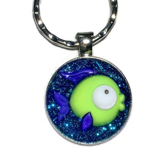 Keychains | 3D Keychain | Fish Keychain | Tropical Keychain | Charm | Zipper Pull | Key Ring | Fish Charm | Fish Zipper Pull  | Backpack