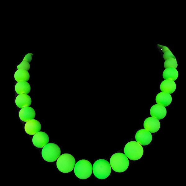 Neon Green Jewelry - Summer Necklace - Summer Jewelry - Neon Green Necklace - Neon Jewelry - Neon Necklace - Trendy Jewelry - Neon Bridal