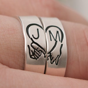 Friendship pinky rings clearance
