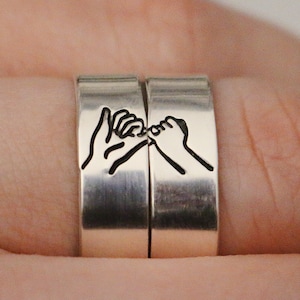 Father and daughter promise rings discount