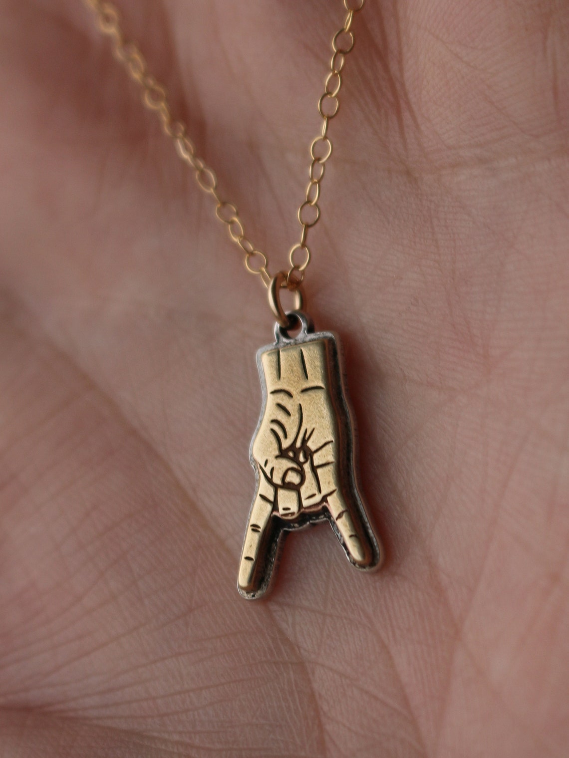 Mano cornuto necklace Clearance