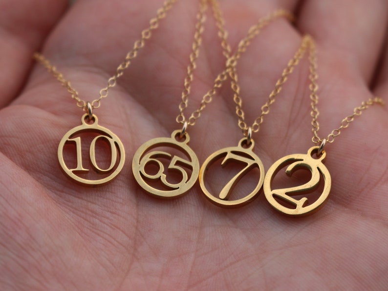 'Number Reference' necklace Jewelry