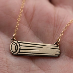 Rigatoni Pasta Necklace | Unique Jewelry | Favorite Pasta Necklace | Pasta Lover Gift | Best Friend Birthday Gift | Italian Pasta Jewelry