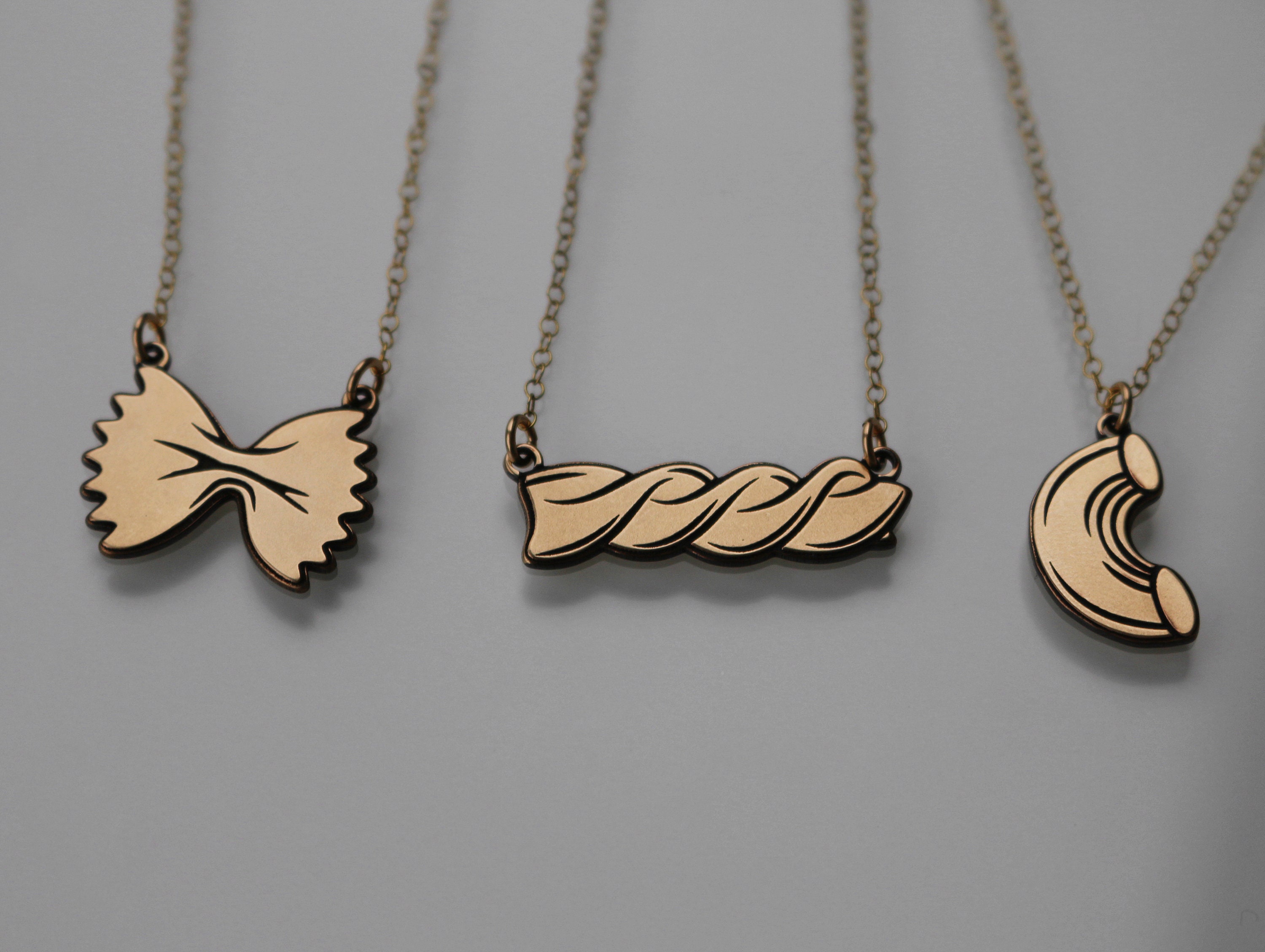 Penne store pasta necklace