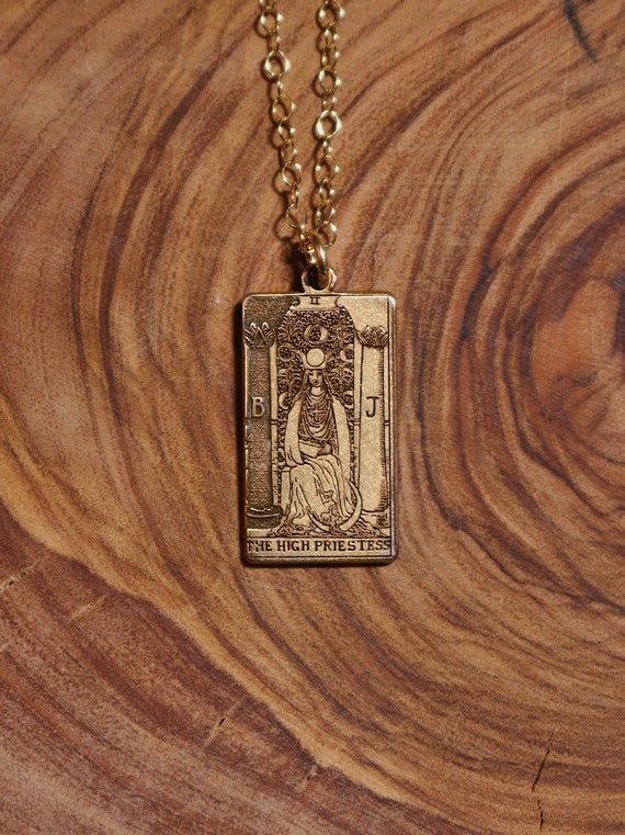 High Priestess Gold Crystal Birthday Set