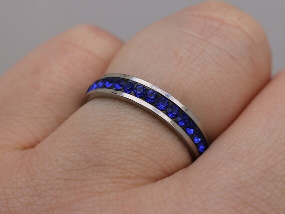 September Birthstone Stacking Ring 