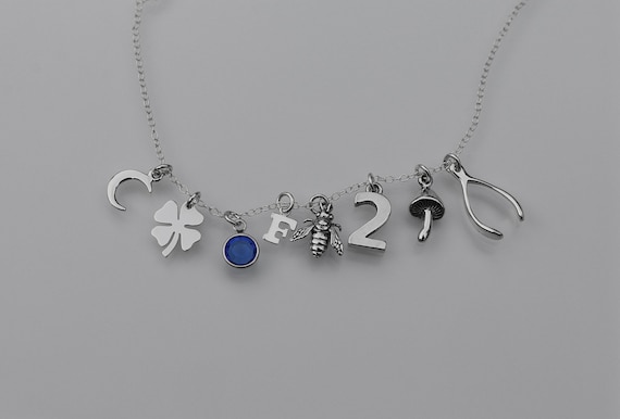 182 OPTIONS Make Your Own Charm Necklace Sterling Silver Best