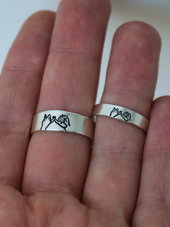 Custom Adjustable Open Ring 2 Name Engraving Wrap Band Birthday Anniversary  Gift | eBay