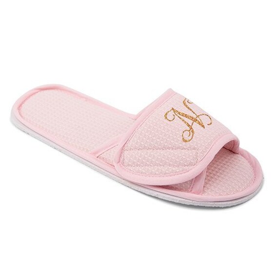 custom spa slippers