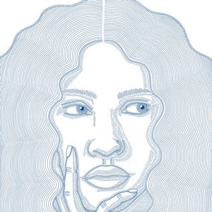 Giclee Print, PORTRAIT