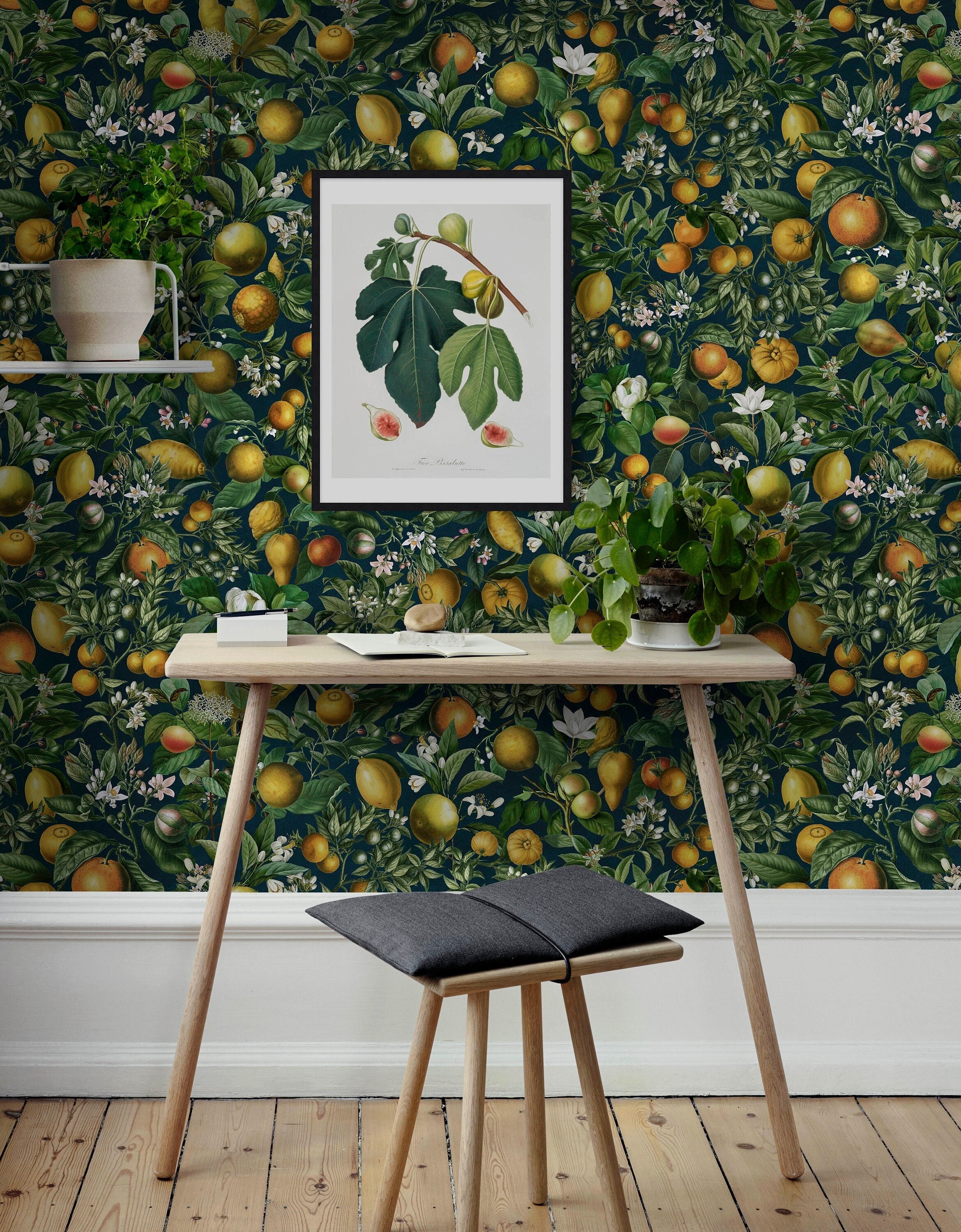 Citrus Wallpaper Etsy Citrus Wallpaper Etsy