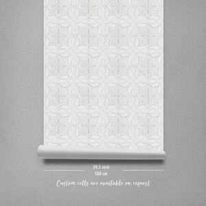 Art-decotegelsbehang, tijdelijk geometrisch behang, Peel-and-Stick vynil afbeelding 8