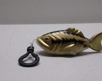 plastic bass fish toy