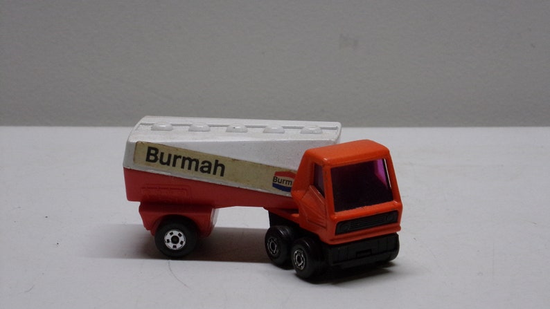 Matchbox superfast freeway gas tanker from 1973 Metal Car Toy | Etsy