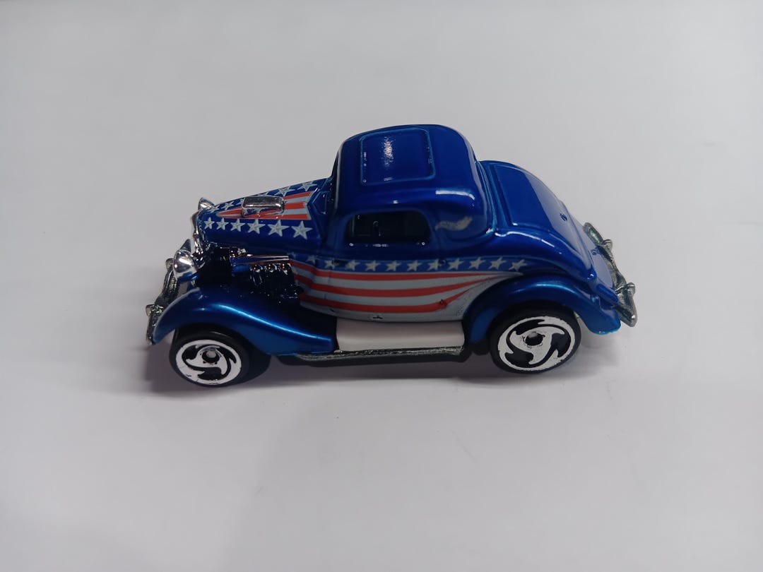 Hot Wheels 1934 34 Ford 3 Window Coupe Hot Rod Car Made in 1979