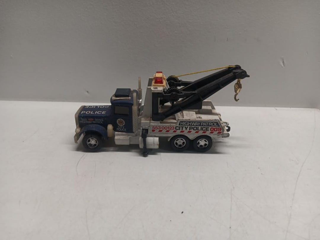 Matchbox Super Kings Peterbuilt Police Wrecker Tow Truck From 1978