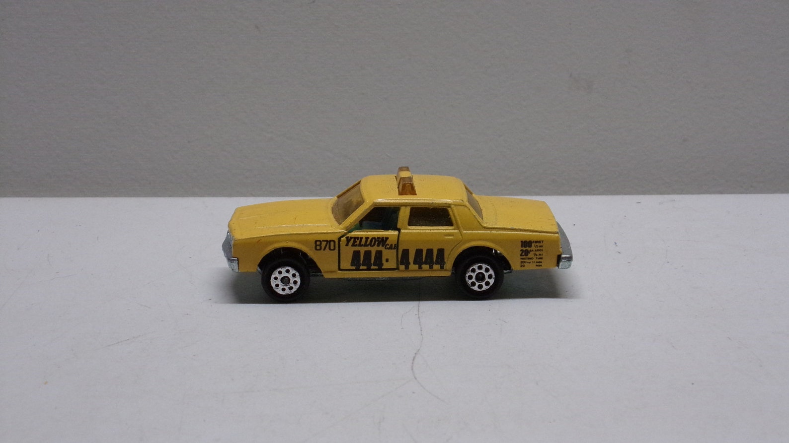 Majorette chevrolet impala taxi cab car no 240 from 1970s | Etsy