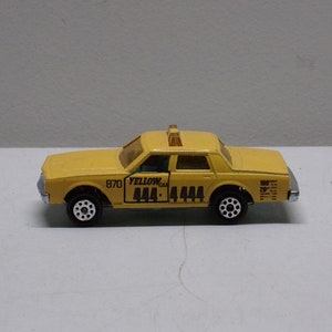 Majorette chevrolet impala taxi cab car no 240 from 1970s | Etsy