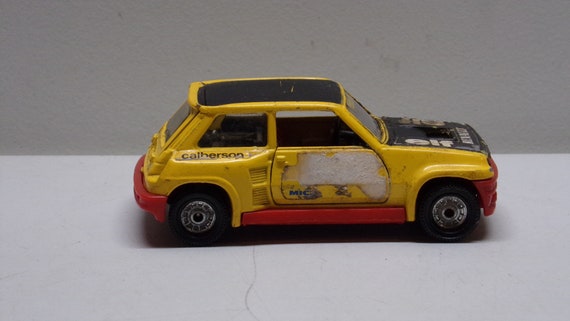 Corgi Renault 5 Turbo Race Car 1970s 1980s Metal Car Toy Etsy