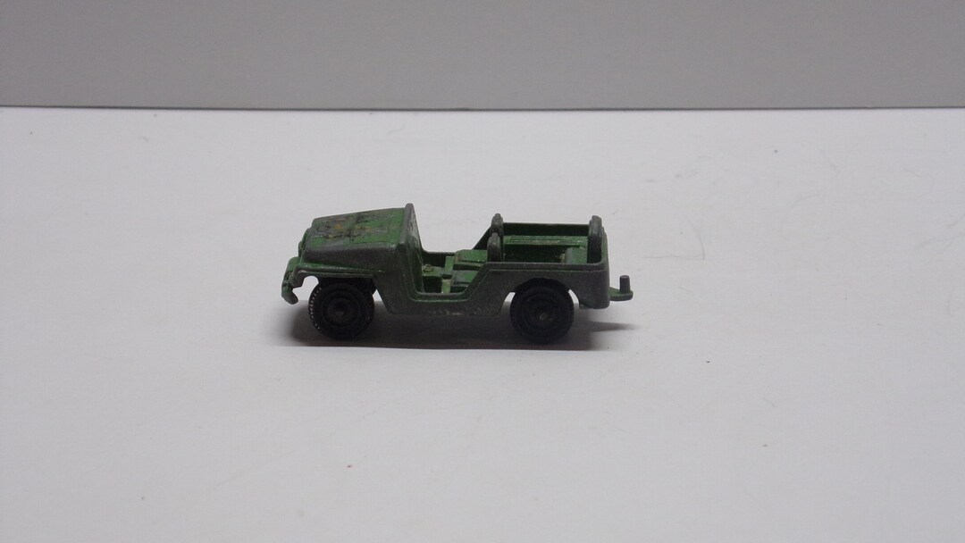 Tootsie Toy Army Jeep From1960s Diecast Car Etsy
