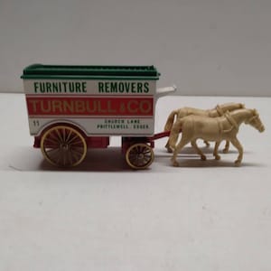 Lledo days gone diecast horse drawn delivery furniture wagon  Turnbull co.