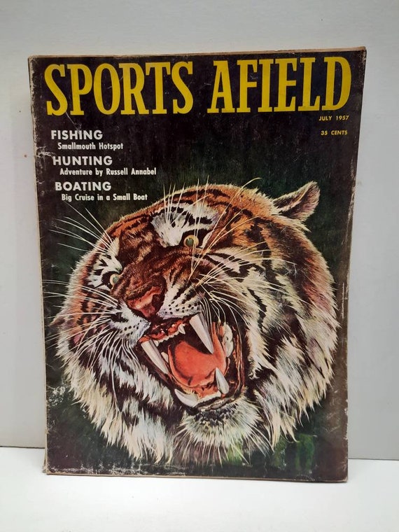 July 1957 Sports Afield Hunting and Fishing Magazine. 