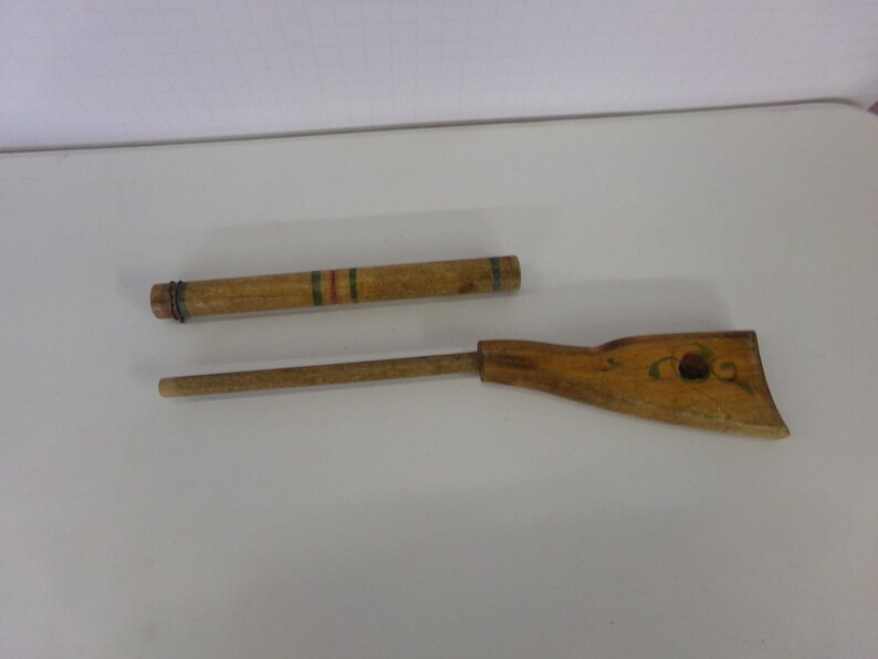 Cork gun very old found in old inn attic in nh 1800s 1900s ??????????