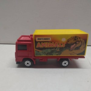Matchbox volvo truck animals  from 1981 diecast car.