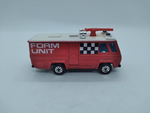 Buy Matchbox Comand Vehicle Foam Unit Fire Truck Diecast Car
