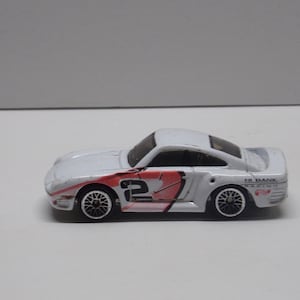 Hot wheels porsche hi banks racing made in 1987  Diecast car