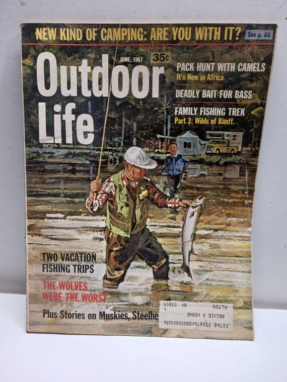 June 1967 Outdoor Life Vintage Hunting and Fishing Magazine in