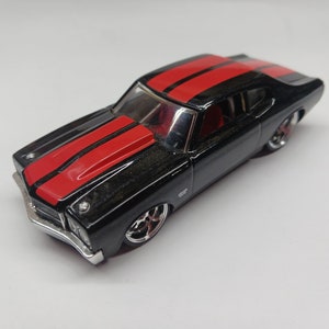 Hot wheels g machines 1970 chevelle ss hot rod car 1:50th scale  Diecast car