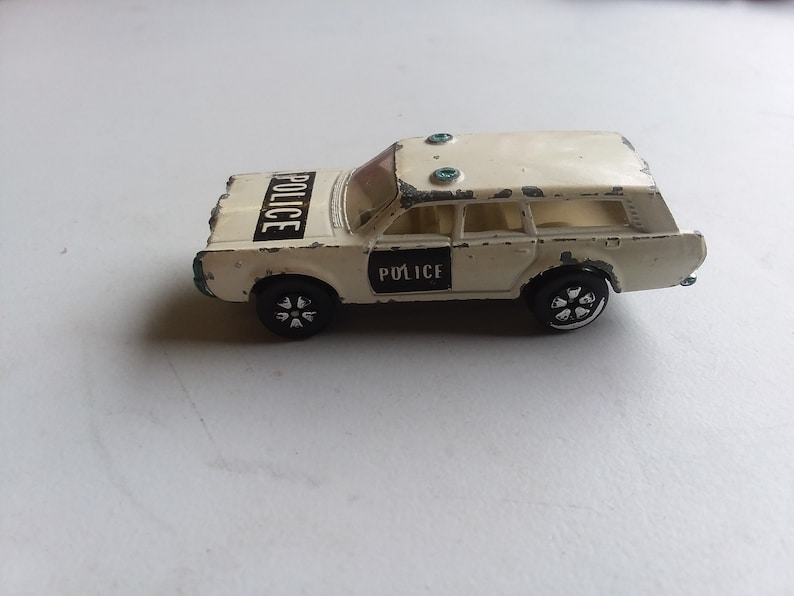 Playart police car wagon peelers 1977s Metal Car Toy Diecast toys